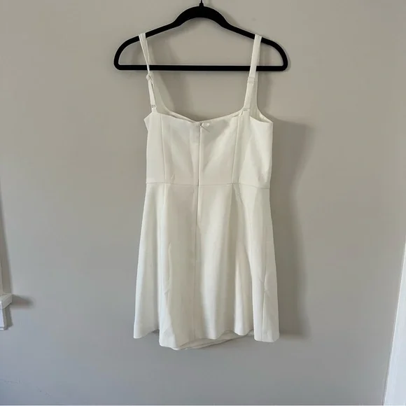 NWT French Connection Whisper Faux Mini Dress - Picture 9 of 9